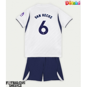Tottenham Hotspur Jan Paul van Hecke #6 Dětské Domácí dres komplet 2026-27 Krátký Rukáv (+ trenýrky)